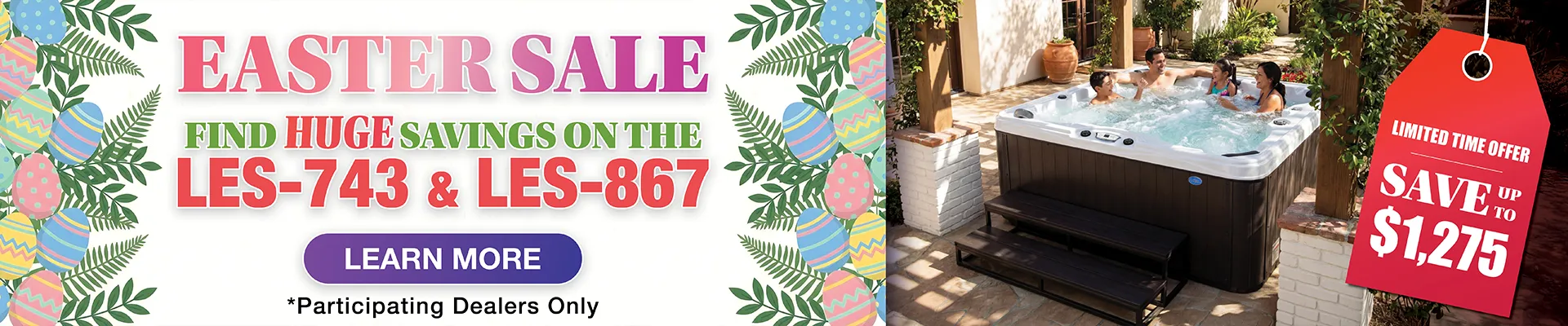 Calspas hot tub being used in a family setting - Lewisville